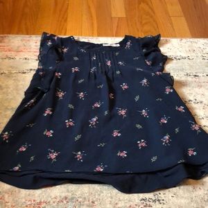 flowy spring shirt with many thin layers!